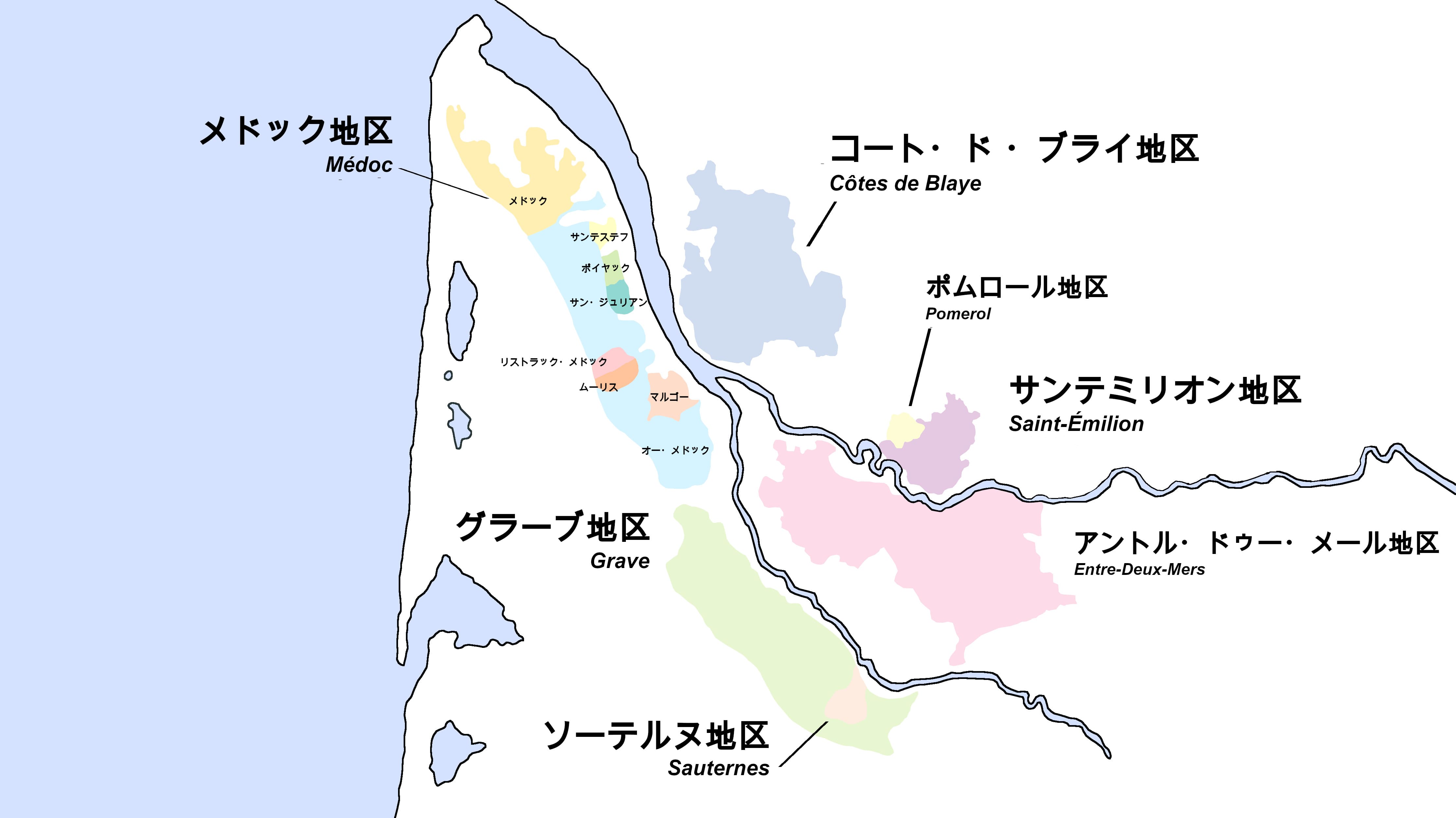 フランスワインの基礎｜産地と特徴を地図でご紹介！