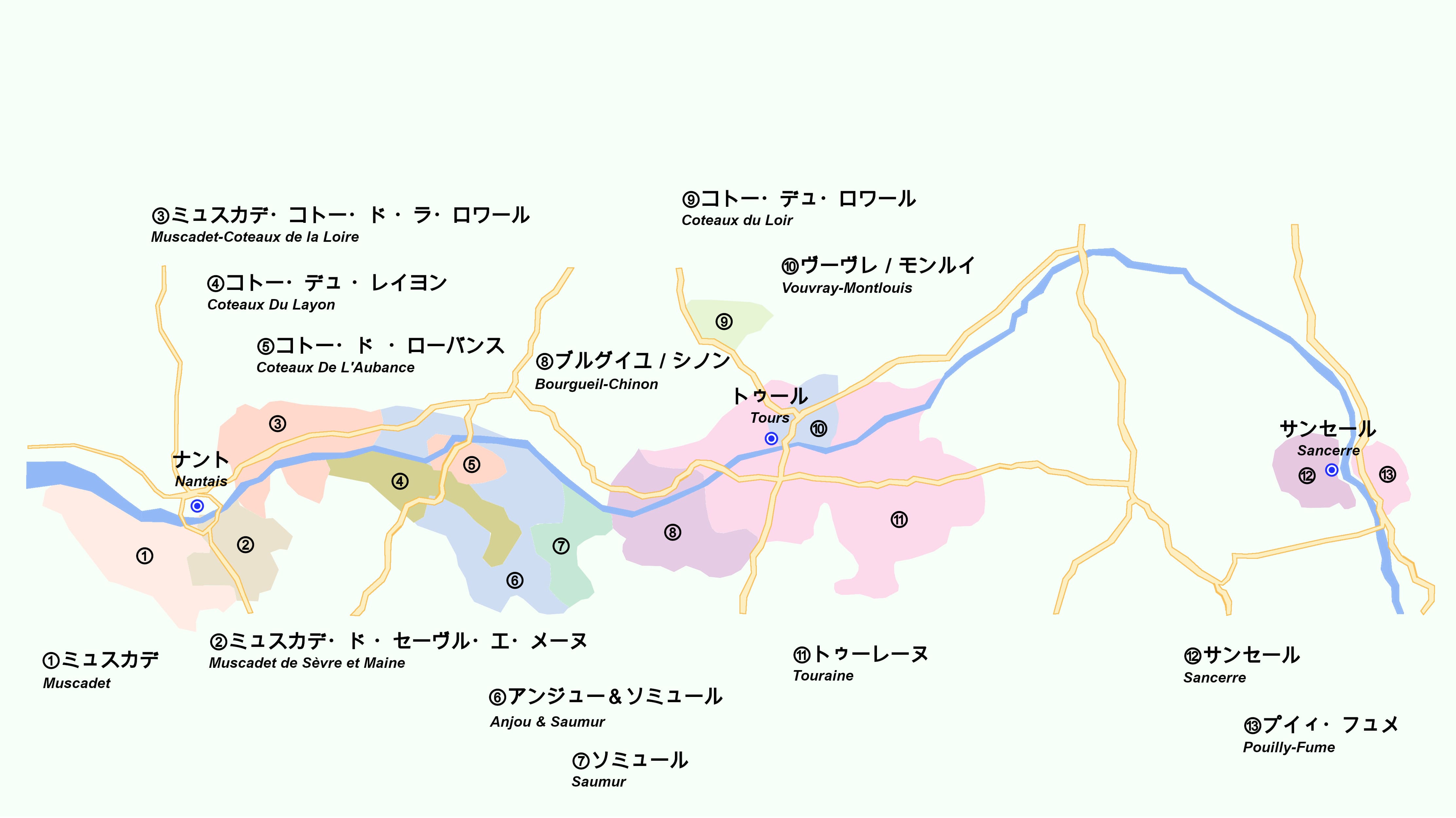 フランスワインの基礎｜産地と特徴を地図でご紹介！